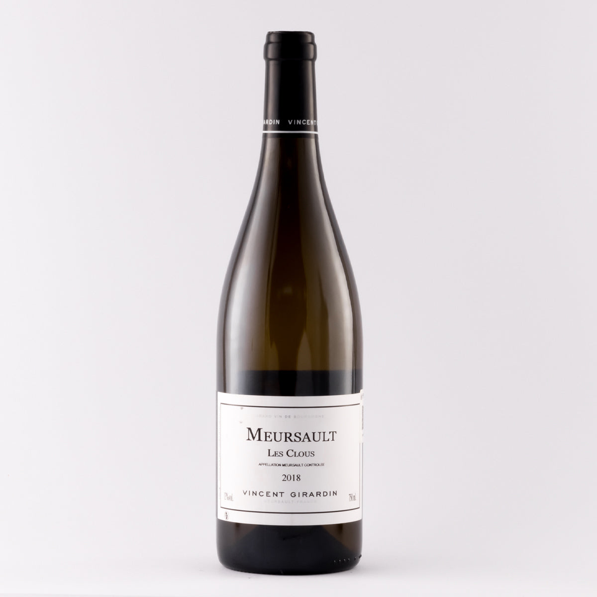 Vincent Girardin Meursault les Clous / 2018