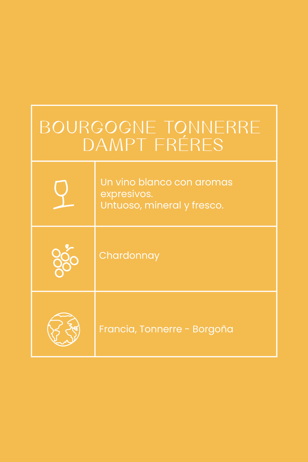 Bourgogne Tonnerre Dampt Frères / 2020