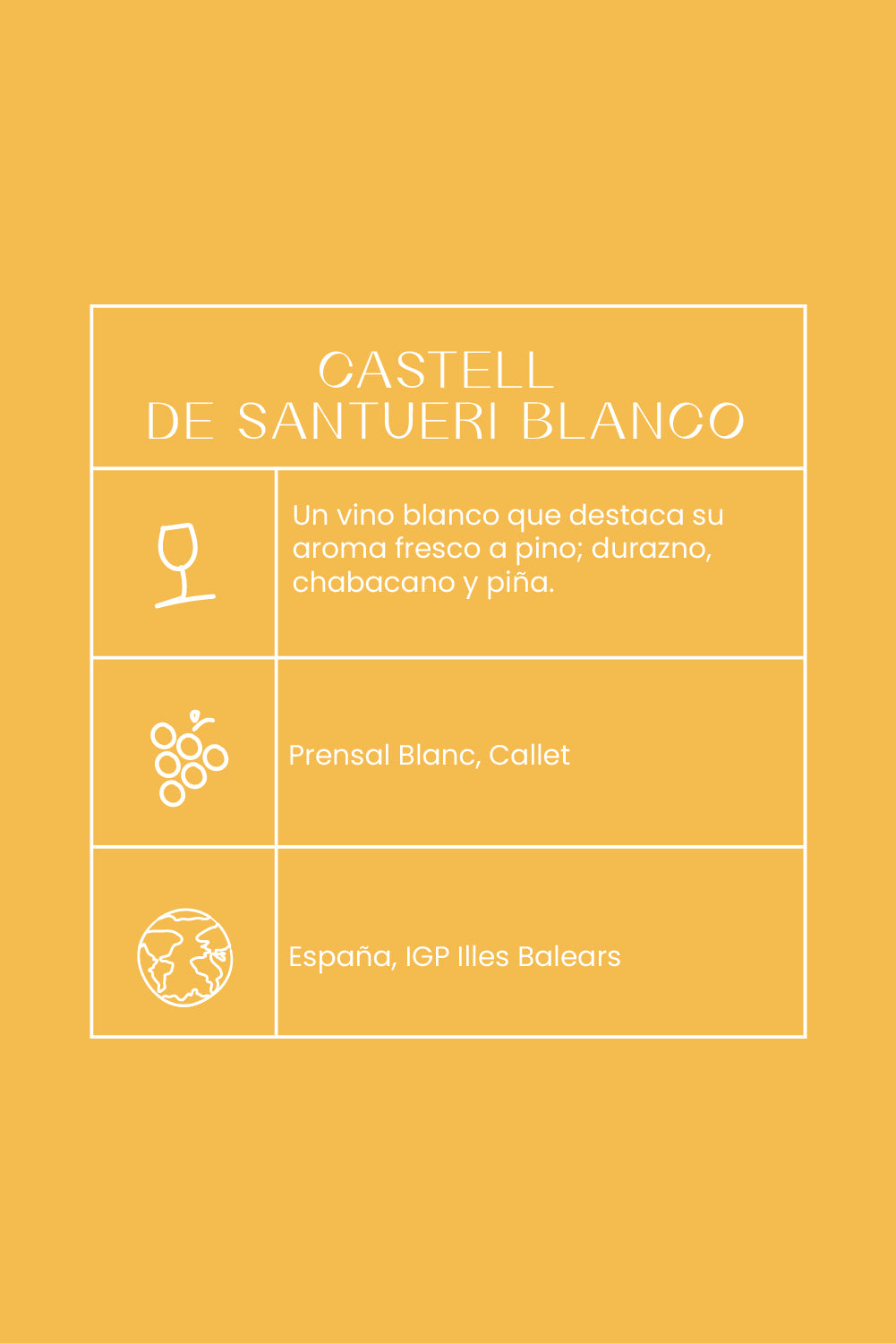 Castell de Santueri Blanco / 2021