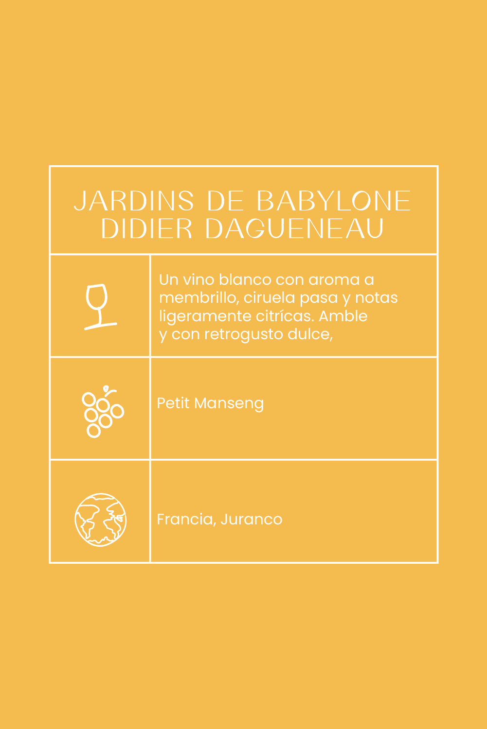 Jardins de BabyloneDidier Dagueneau