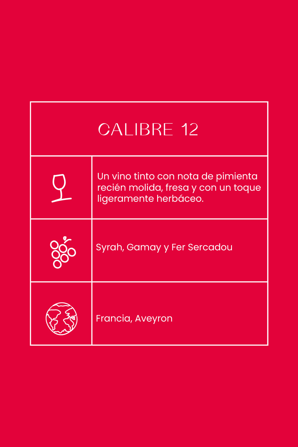 Calibre 12