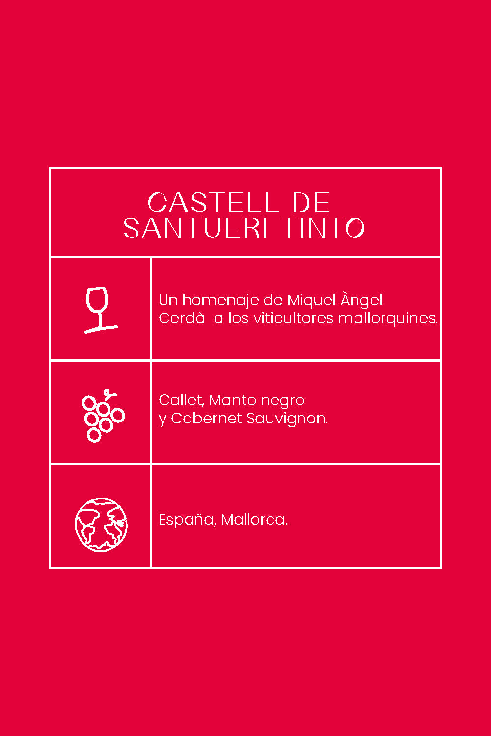 Castell de Santueri Tinto / 2021