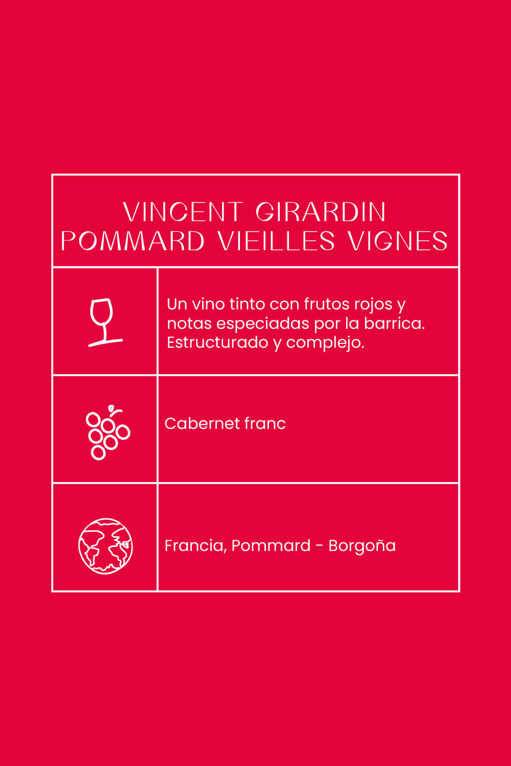 Vincent Girardin Pommard Vieilles Vignes / 2016