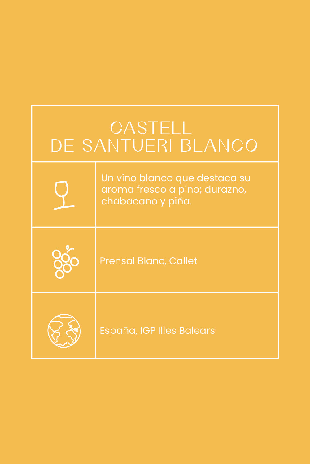 Promo x 6 Castell de Santueri Blanco